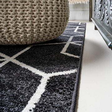 Tumbling Blocks Modern Geometric Area Rug 2
